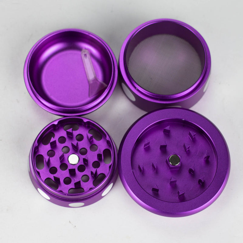 O Aluminum Mushroom Grinder 4 Layers