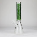 WENEED | 14" Cupid's Heart Beaker Glass Bong WENEED® Green