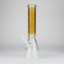 WENEED | 14" Cupid's Heart Beaker Glass Bong WENEED® Yellow