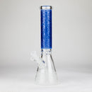WENEED | 14" Cupid's Heart Beaker Glass Bong WENEED® Blue