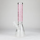 WENEED | 14" Cupid's Heart Beaker Glass Bong WENEED® Pink