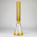 WENEED | 18" Harmony Engrave Beaker Glass Bong WENEED® Yellow