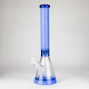 WENEED | 18" Harmony Engrave Beaker Glass Bong WENEED® Blue