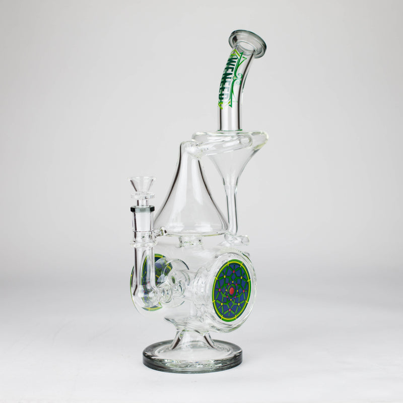 O WENEED | 14.5" Orbit Cyclone Glass Bong