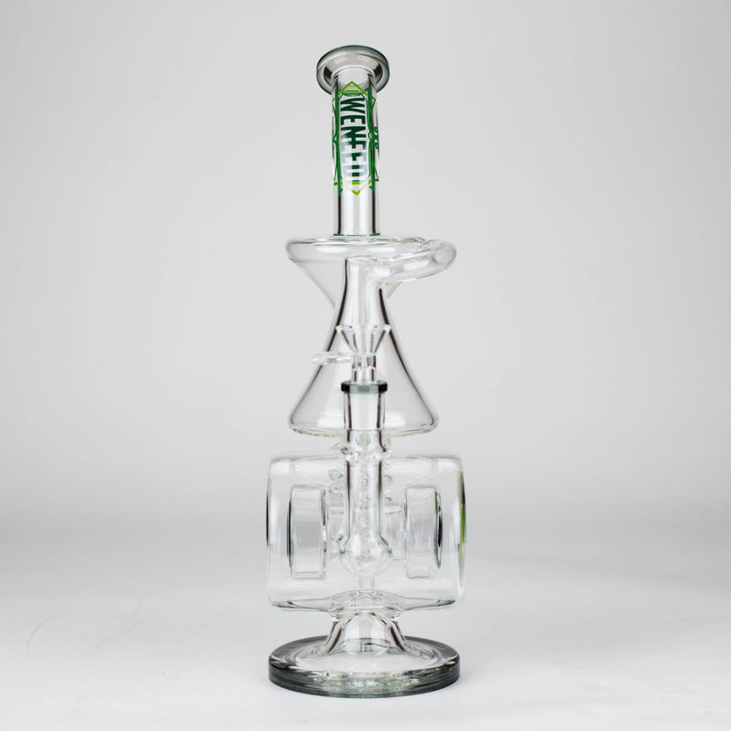 O WENEED | 14.5" Orbit Cyclone Glass Bong