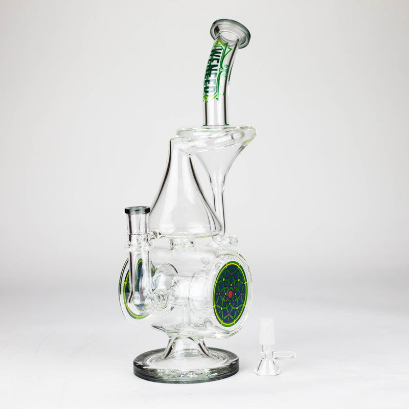 O WENEED | 14.5" Orbit Cyclone Glass Bong