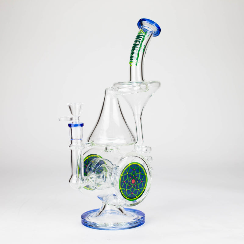 O WENEED | 14.5" Orbit Cyclone Glass Bong