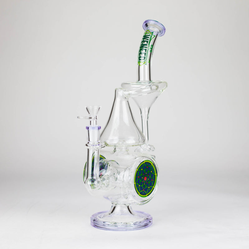 O WENEED | 14.5" Orbit Cyclone Glass Bong