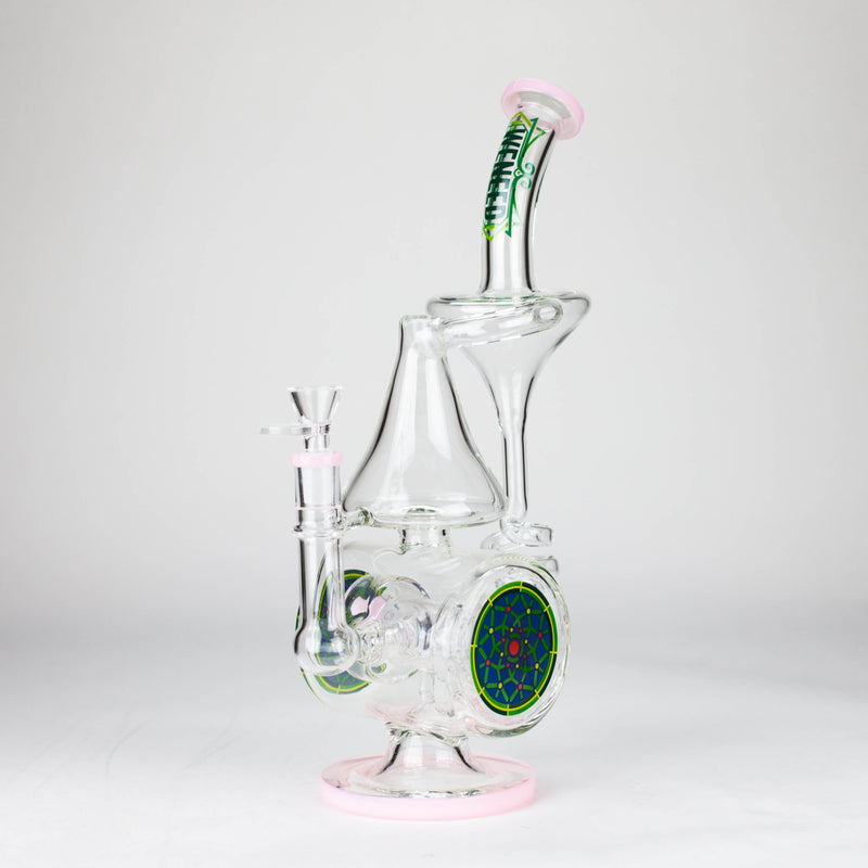 O WENEED | 14.5" Orbit Cyclone Glass Bong