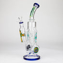 WENEED | 14" Spiral Recycler Glass bong Glass Bong WENEED® Blue