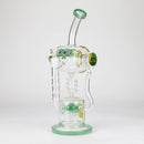 WENEED | 14" Pulse Helix Glass bong Glass Bong WENEED® Green-a