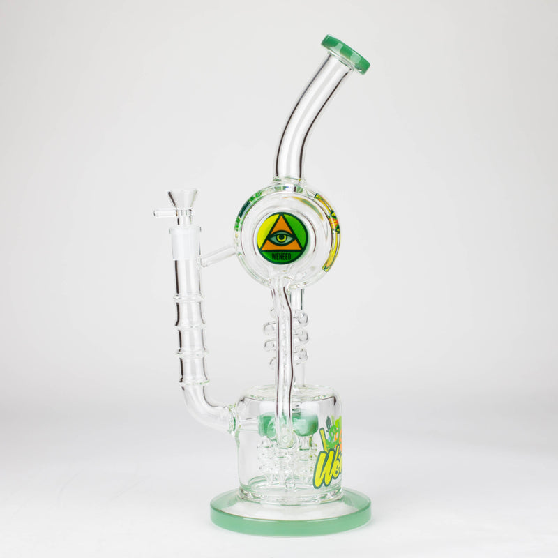 O WENEED | 14" Pulse Helix Glass bong