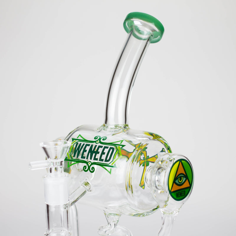 O WENEED | 14" Pulse Helix Glass bong