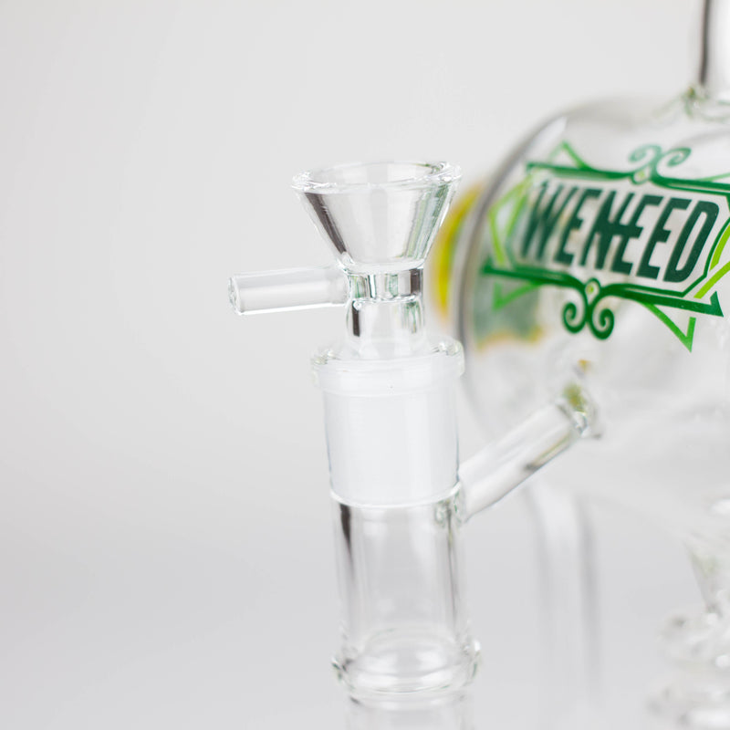 O WENEED | 14" Pulse Helix Glass bong