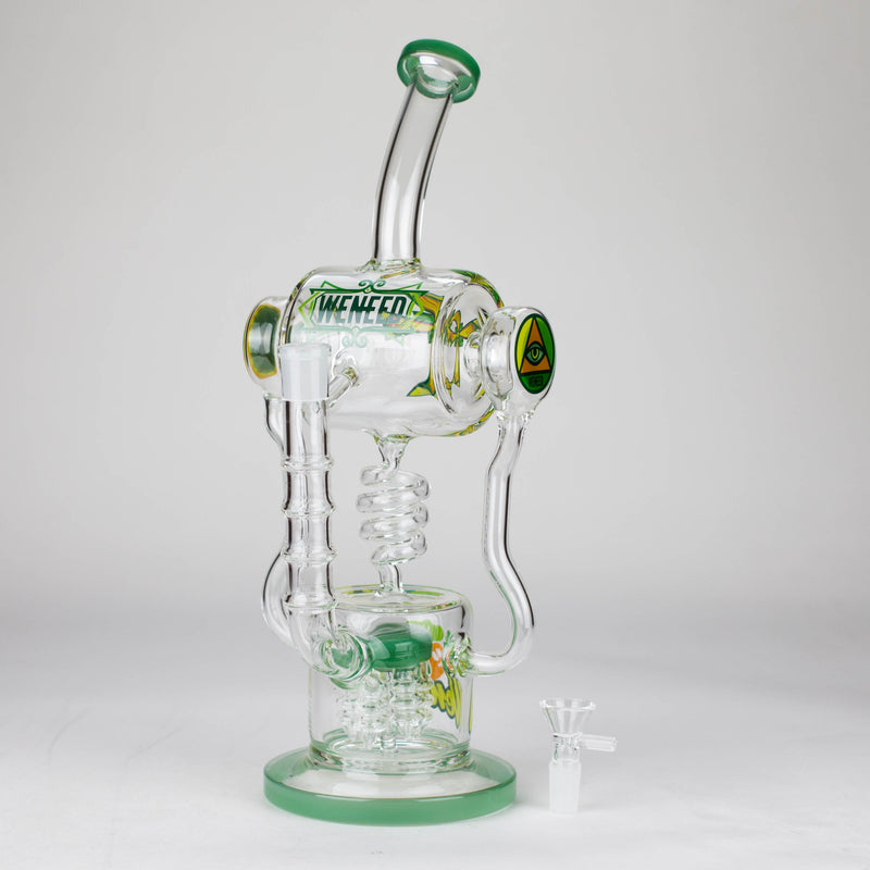 O WENEED | 14" Pulse Helix Glass bong