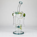 WENEED | 14" Pulse Helix Glass bong Glass Bong WENEED® Aqua