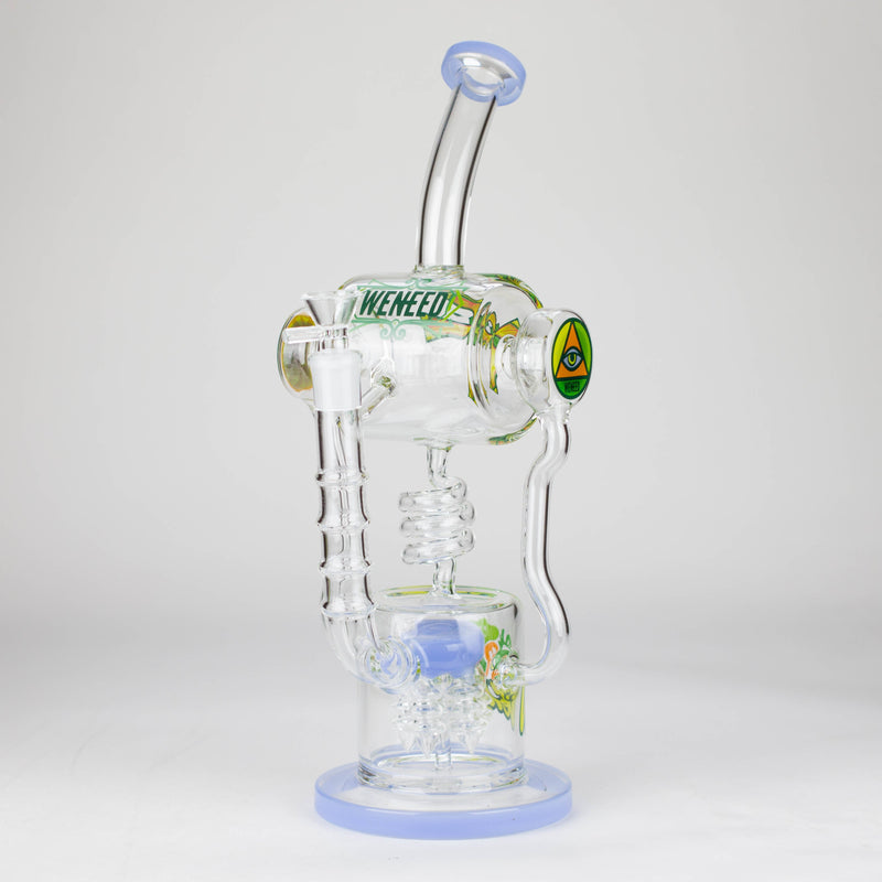 O WENEED | 14" Pulse Helix Glass bong