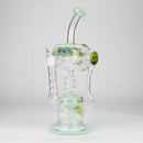 WENEED | 14" Pulse Helix Glass bong Glass Bong WENEED® Green-c