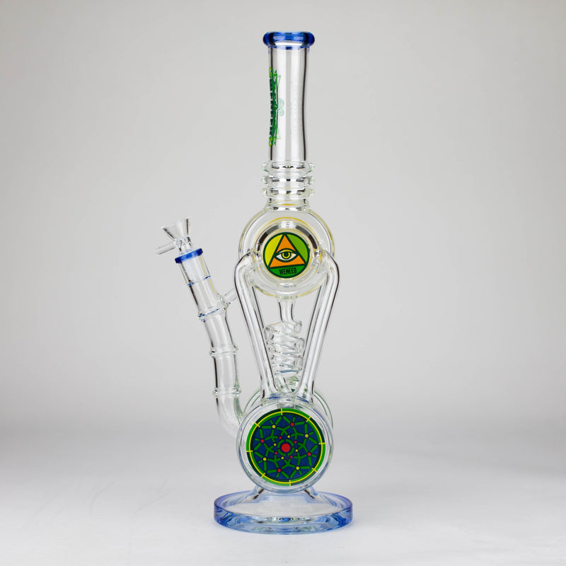 O WENEED | 13" Galactic Vortex Glass Bong