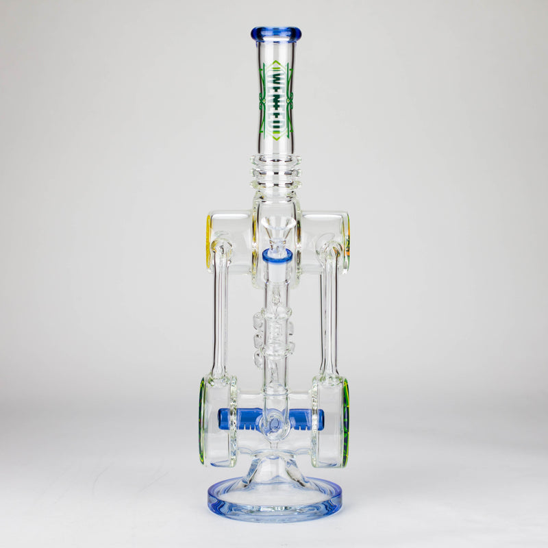 O WENEED | 13" Galactic Vortex Glass Bong