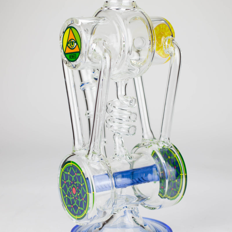 O WENEED | 13" Galactic Vortex Glass Bong