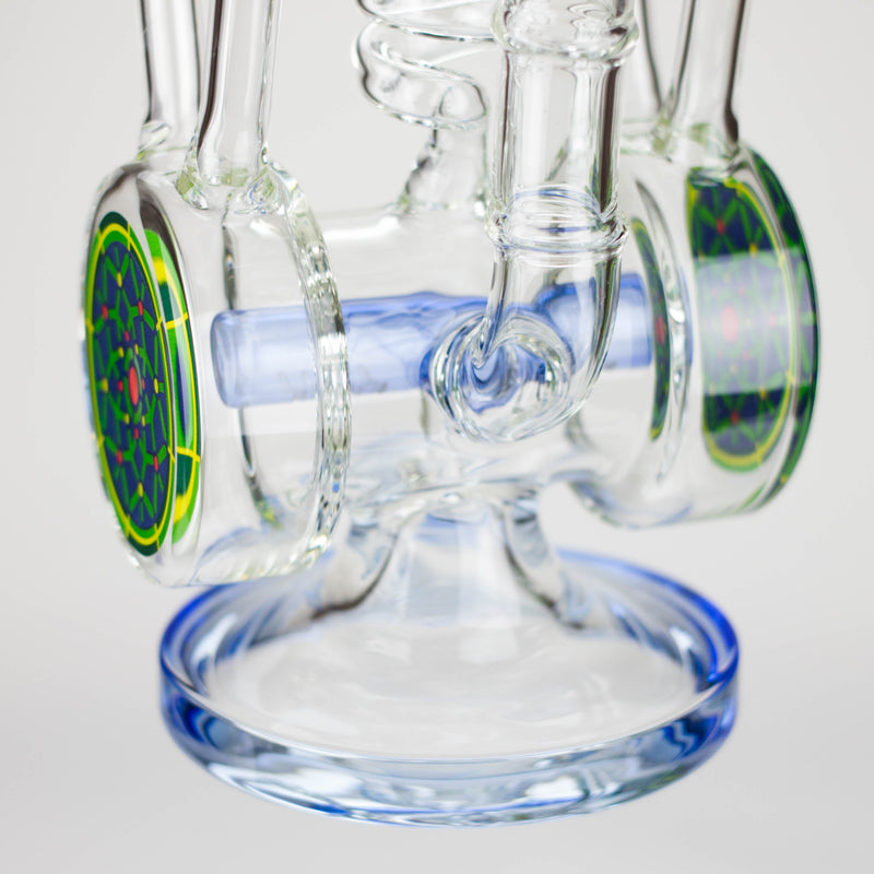 O WENEED | 13" Galactic Vortex Glass Bong