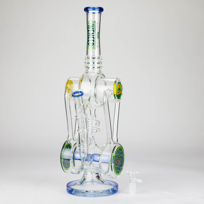 O WENEED | 13" Galactic Vortex Glass Bong