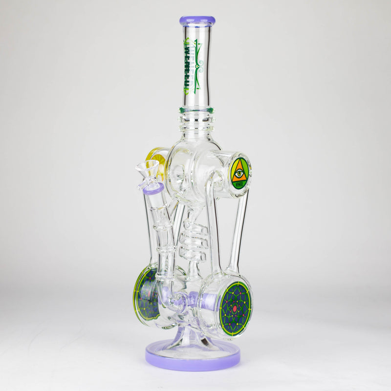 O WENEED | 13" Galactic Vortex Glass Bong