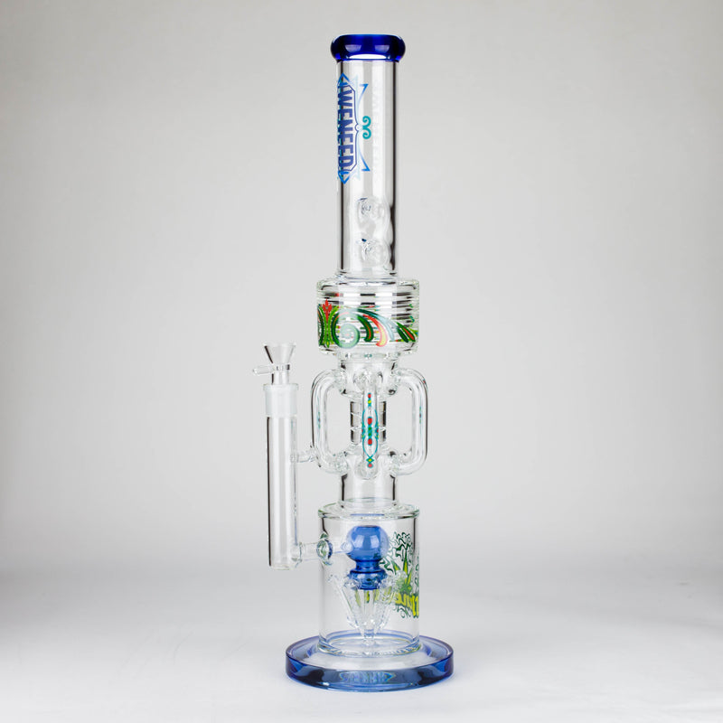 O WENEED | 22" Gear Perc Glass bong