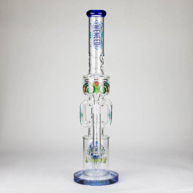 O WENEED | 22" Gear Perc Glass bong