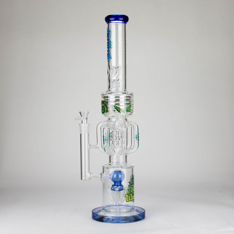 O WENEED | 22" Gear Perc Glass bong