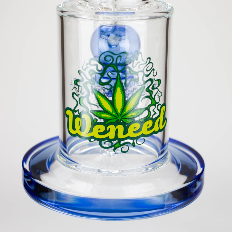 O WENEED | 22" Gear Perc Glass bong