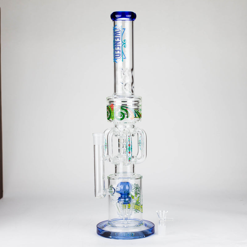 O WENEED | 22" Gear Perc Glass bong