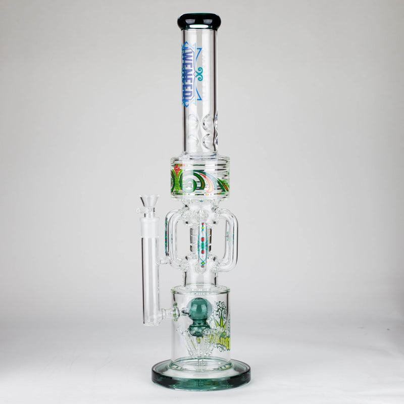 O WENEED | 22" Gear Perc Glass bong