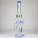 WENEED | 20" Gravity Pillar Glass Bong Glass Bong WENEED® Jade Blue