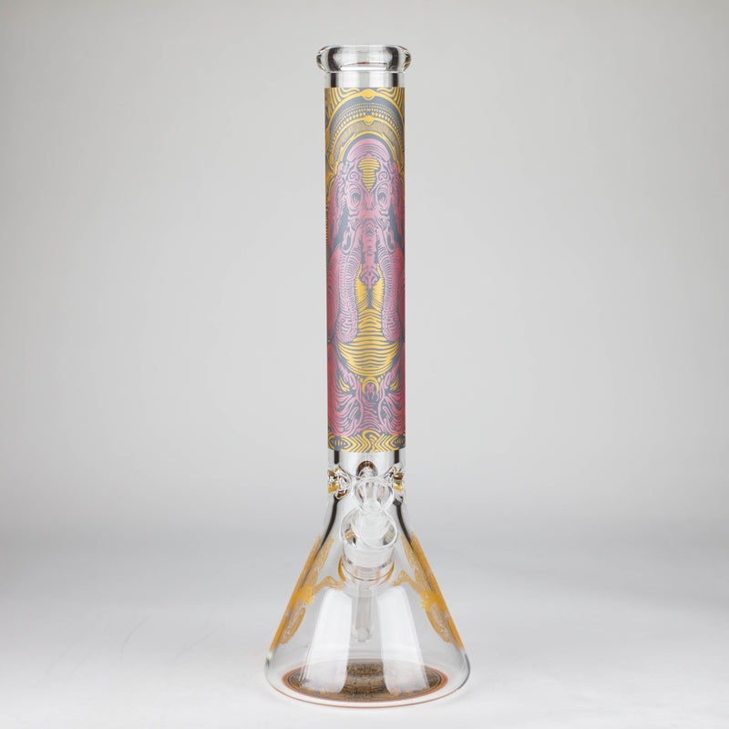 O 16" 7mm Artistic Design Beaker