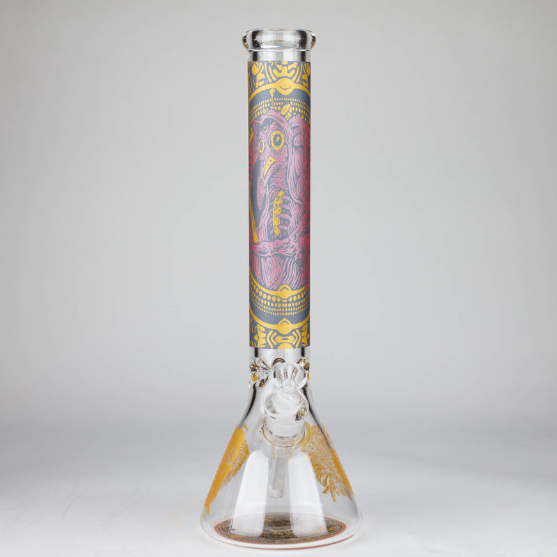 O 16" 7mm Artistic Design Beaker