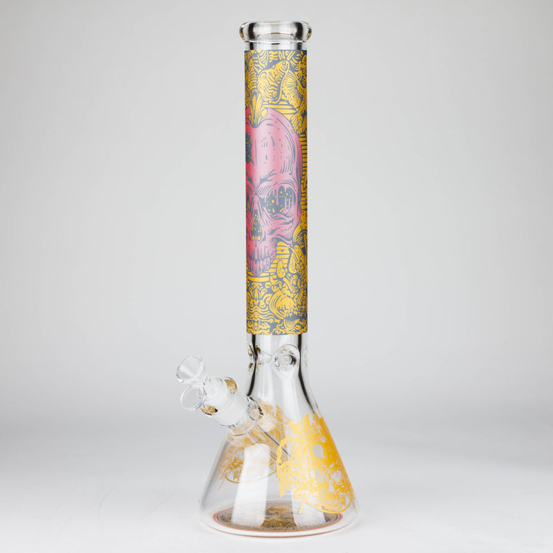 O 16" 7mm Artistic Design Beaker