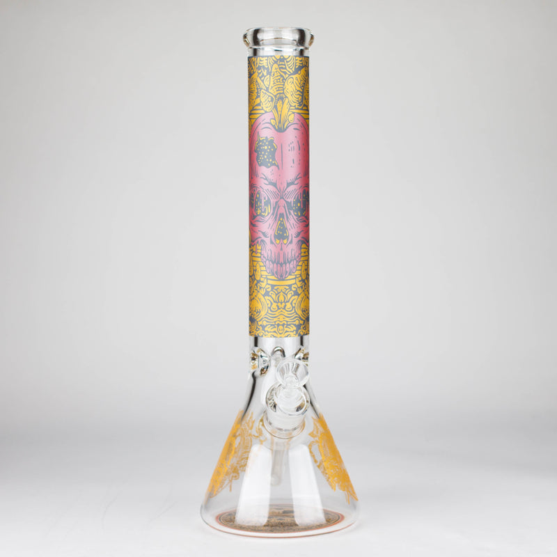 O 16" 7mm Artistic Design Beaker