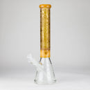 WENEED | 15" Trident Glass beaker Glass Bong WENEED® Yellow