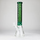 WENEED | 15" Trident Glass beaker Glass Bong WENEED® Green