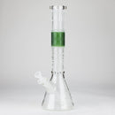 WENEED | 15" Eternal Rose Beaker Glass Bong WENEED® Green