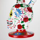 10" Sugar Skull-Themed glass bong [SK Series] Glass Bong BB Canada