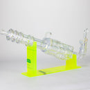 24" Electroplated Machine gun Design Glass Bong with Display Stand [GU002] Glass Bong BB Canada Rainbow