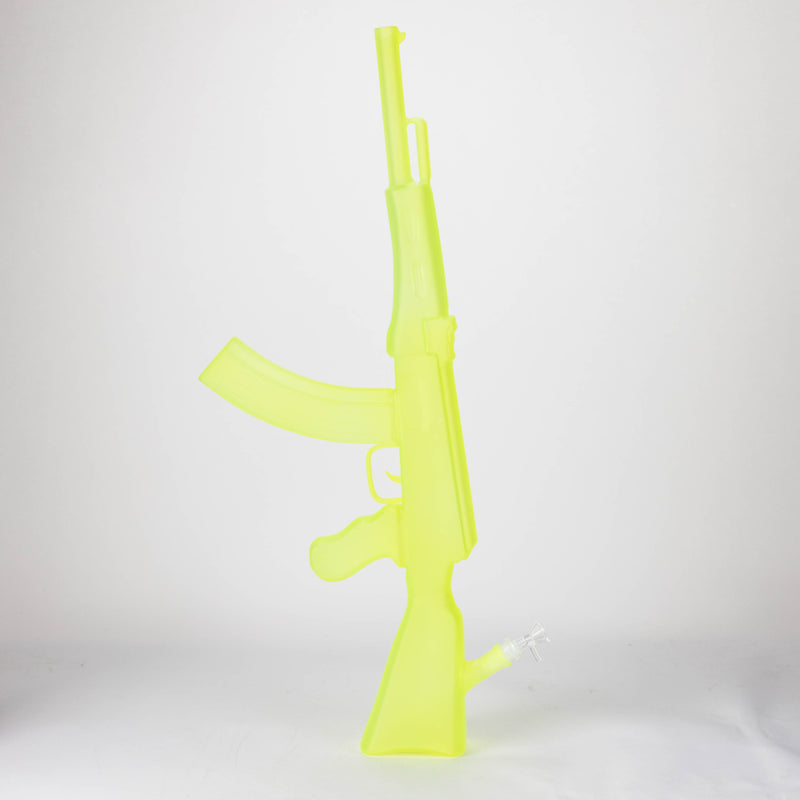 O 27" Painted AK-47 Design Glass Bong with Display Stand [GU005]