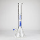 NG | 18 inch 6-Arm Perc & Splash Guard Beaker [G607-7] Glass Bong High-End Brands Glass J-Blue