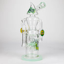 WENEED | 13.5" Halo Spire Glass Bong Glass Bong WENEED® Green-C