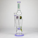 WENEED | 15" Infinity Tower Glass Bong Glass Bong WENEED® T-purple