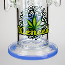 WENEED | 13.5" Halo Spire Glass Bong Glass Bong WENEED®