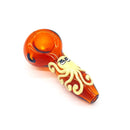 Octopus Glow In The Dark Glass Smoking Spoon Hand Pipe Glass Pipe NIBO Distribution